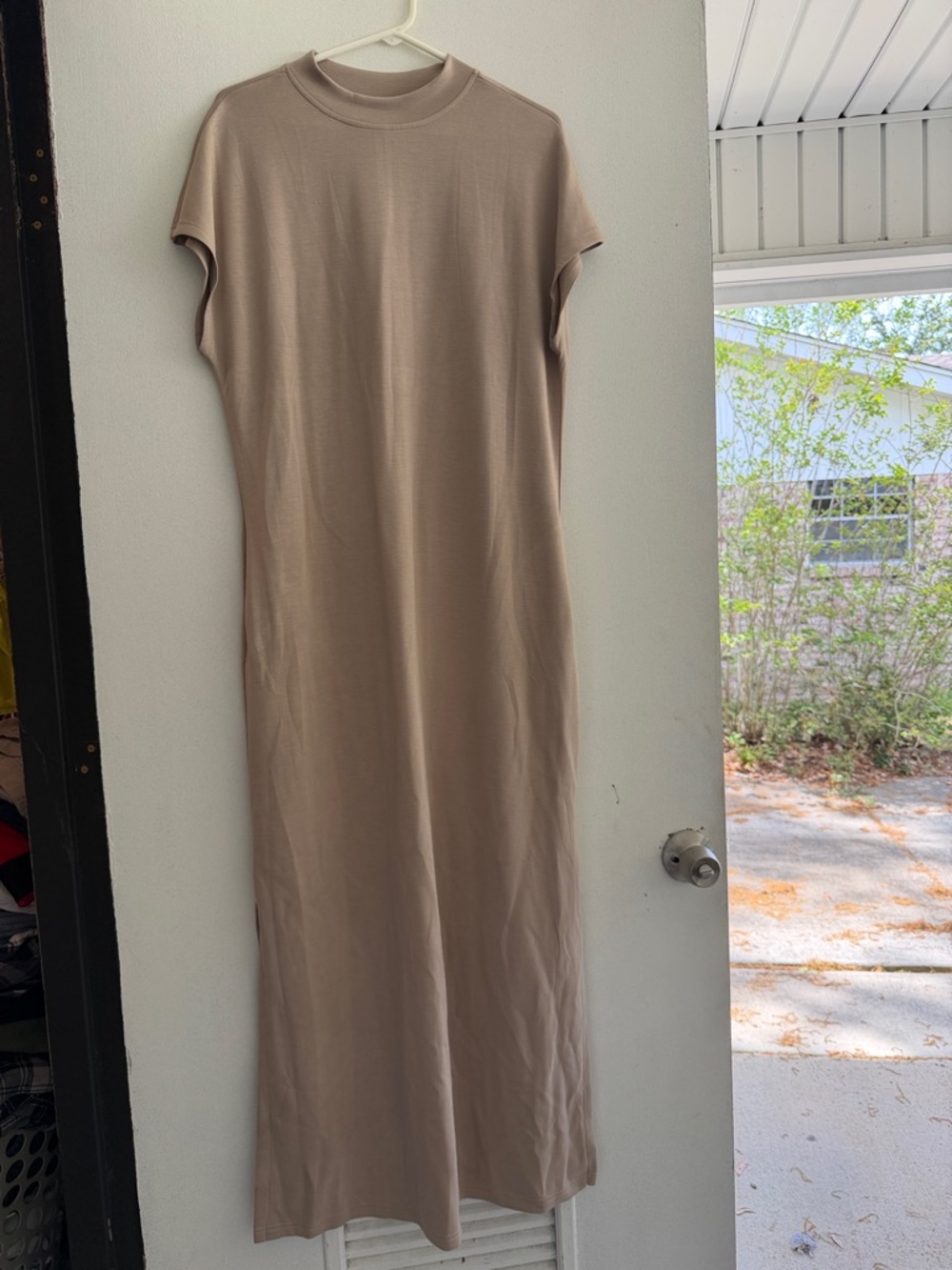 Sleeveless Beige Maxi Dress - Neutral Everyday Style